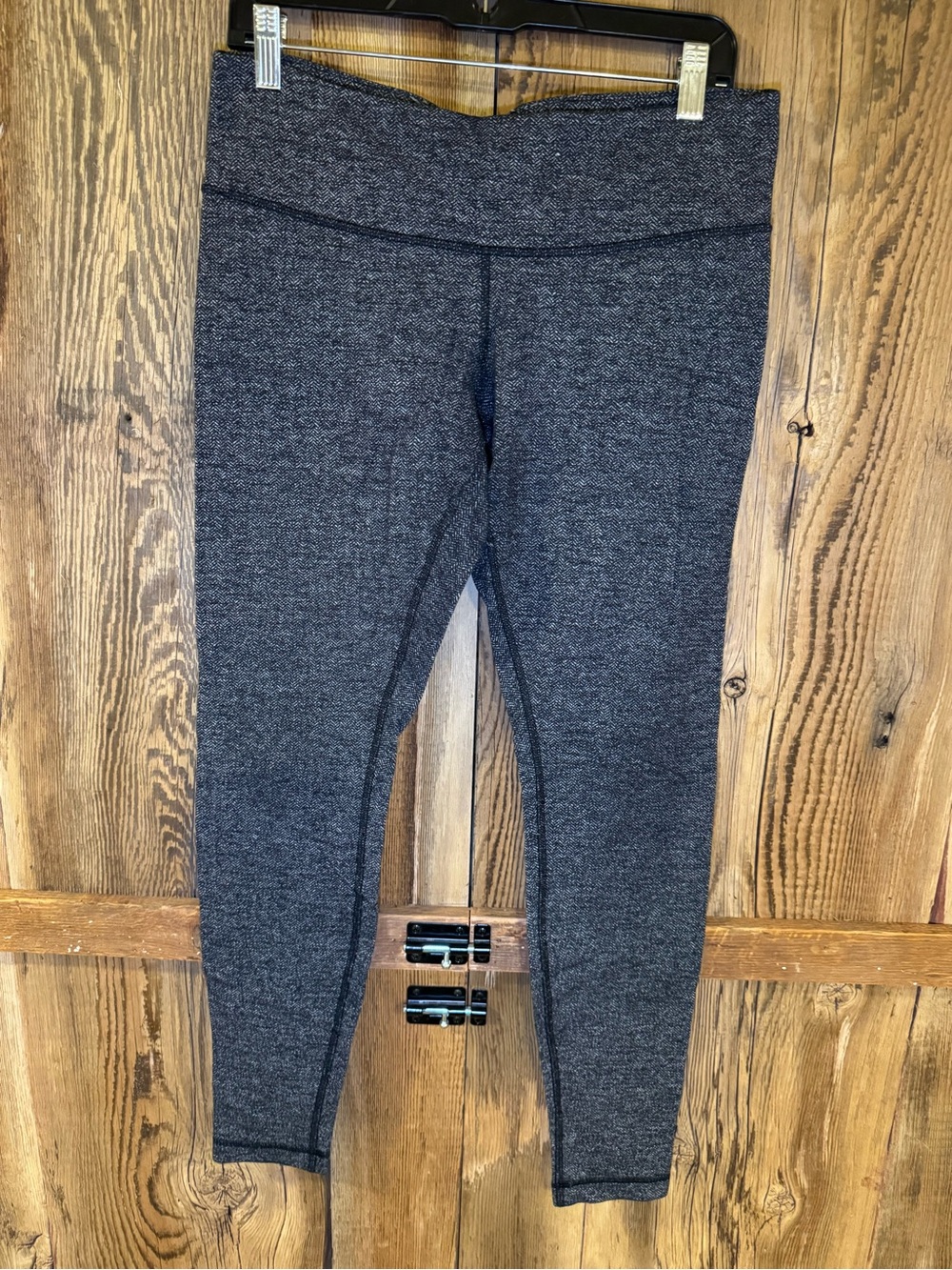 lululemon athletica Gray Herringbone Leggings